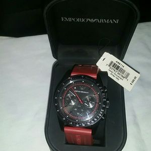 Men's Emporio Armani Strap Watch